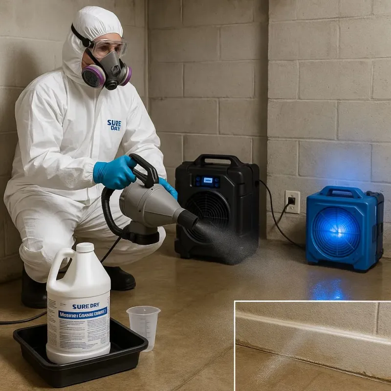 Sanitization and Odor Removal process in Colfax, IA