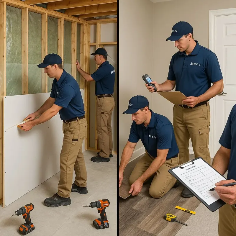 Repairs and Reconstruction process in Colfax, IA